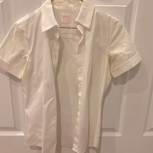Brooks Brothers white blouse